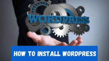 wordpress install