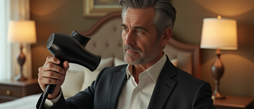 How to Use a Hair Dryer for Men's Hairstyling